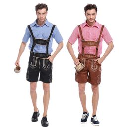 Linea UOMO BAVARESE lerderhosen Oktoberfest Tedesco Stag Do Costume Vestito