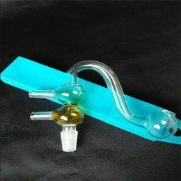 Two Philtre gourd glass boiler, glass bongs accessories