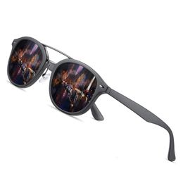 Aofly Brand Designer Classic Polarized Солнцезащитные очки Мужчины Женщины Ultralight TR90 Рамка Круглые Солнцезащитные очки для Мужской Гафас Окуло де Сол T191213