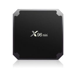 cheapest X96 MINI Android 7.1 TV box Amlogic S905W Quad Core 1GB 8GB TV Box Smart TV media player