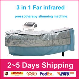 High quality!3 In 1 Body Slimming Machine Air Pressure Pressotherapy Slim Infrared EMS Muscle Stimulation Machines