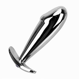 Outdoor Butt Plug Metal Anal Plug Sex Toys G spot Vaginal Masturbator Body Suitable for Long-term Wear for Women and Men