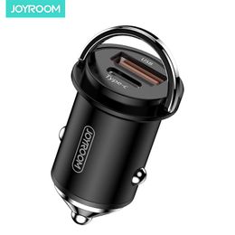 joyroom iphone UK - JOYROOM QC4.0 Car charger with USB Cable JR-C11 45W 5A Fast Charging Adapter Car Charger For Iphone 11 Samsung S20