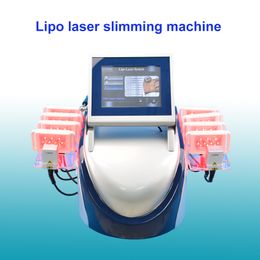 650nm Diode Lipolaser Lipo Laser Slimming Machine 10 Paddles Lipolysis Fat Burning Body Slim Equipment