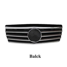 1 Piece Top quality Black/ Silver Auto Grilles For BEN-Z S CLASS W140 ABS Front Kidney Mesh Grille