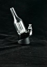 hookah carta and peak glass recyclers are equipped with transparent smoke wine bottle-shaped cups