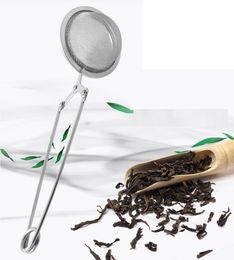 Tea Infuser 304 Stainless Steel Sphere Mesh Tea Strainer Coffee Herb Spice Filter Diffuser Tea Ball with Handle 10pcs