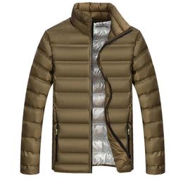 Mens Light Windbreaker Jacket Slim Fit Winter Jacket Men Parka Coat Streetwear Men Bomber Jacket Male Sportswear Autumn Size M-4XL