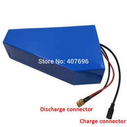 bicycle battery 24V 30AH ebike battery 24V 29AH Triangle lithium ion battery use 29PF 2900mah cell 30A BMS 3A Charger with bag