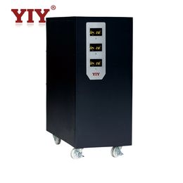 SVC-3-50KVA YIY AC Automatic Voltage Regulator Stabiliser 3-Phase 4-Wire 304-430V to 380V Wave 4% Triphasic MCU Control Overload Pretection Colourful Display Vertical