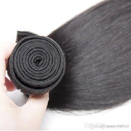 Straight Virgin Hair 5 Bundles Brazilian Hair Unprocessed Peruvian Malaysian Human hair Extensions