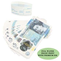 Fake Uk Pounds GBP British Copy 5 10 20 50 Game commemorative Prop Money Authentic Film Edition Movies Play Fake Cash Casino Po8548303IMZF