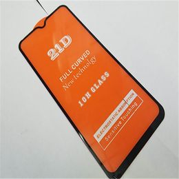 Full Cover 21D 9D Tempered Glass Screen Protector AB Glue FOR Samsung Galaxy A10E A20E A20 CORE M21 M31 M30S 800PCS/LOT