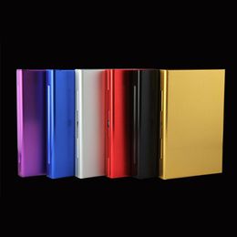 Newest Aluminium Alloy Mini Colorful Cigarette Cases Shell Casing Storage Box Fashion Exclusive Design Portable High Quality Hot Cake