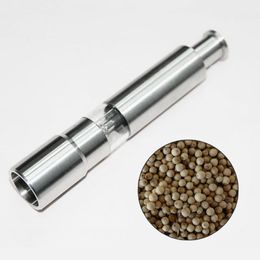 Stainless Steel Pepper Grinder Portable Manual Pepper Muller Seasoning Grinding Milling Machine Mini Cooking Tool Kitchen Tool DBC VT0595