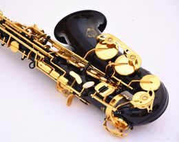 Best quality Suzuki Alto saxophone E flat Alto saxophone music Black nickel Gold professional with case