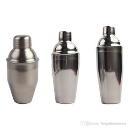 Stainless Steel Wine Shaker Cocktail Shaker Mixer Bottles Wine 350ml 550ml 750ml Martini Drinking Boston Style Shaker Bar Tool BH1671 CY