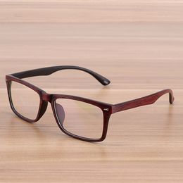 Wholesale-Imwete Glasses Retro Wooden Glasses Frame Men Women Classic Brand Optical Specta Eyeglasses Transparent Bamboo Wood Frames