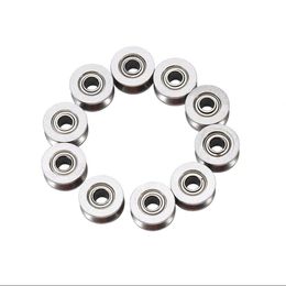 100pcs/lot U624ZZ 624UU SZU4-13 4x13x7mm bearing steel U groove ball bearing miniature with u-shaped slot 4*13*7mm