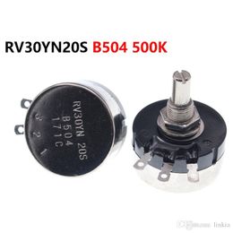 RV30YN20S B504 500K 3W Single Turn Carbon Film Potentiometer Adjustable Resistor