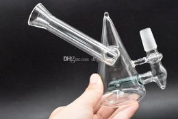 new arriver Design Bongs mini Glass Water Pipes Bongs Pyrex Water Bongs with 14mm Joint Beaker Bong dab rig Water Pipes Oil Rigs 1pcs