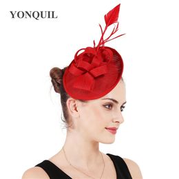 Joblot 12 pcs Feather /& Sinamay Hair Fascinator on headband NEW wholesale Lot O