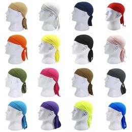 F-blue Cappello Bandana Equitazione Outdoor Sport Ciclismo cap Foulard Donna Uomo Fascia Biciclette cap Men