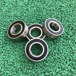 50pcs/lot 6001-2RS rubber sealed deep groove ball bearing 6001 6001RS 12*28*8 miniature steel ball bearings 12x28x8 mm
