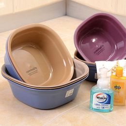 Cuadrado espesante cuenca beb/é ba/ño lavabo cocina pl/ástico lavabo grande ba/ño lavabo