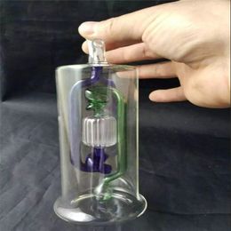 Lantern Glass Hookah Pot , Water pipes glass bongs hooakahs two functions for oil rigs glass bongs