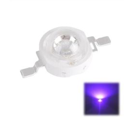 10PCS 3W LED Black Light Bulbs Lamp UV Light Beads Chips UV395-400Nm LED Ultraviolet Lights for Scanning Printer