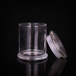 Newest Glass Seal Dry Herb Tobacco Portable Storage Box Container Innovative Design Stash Case Jar Grinder Bong Smoking Bottle Accessories