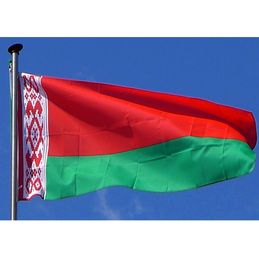 Belarus Flag 90x150cm Polyester Printing Belarusian Flag Banner 3x5 ft High Quality Flying Hanging Any Style, free shipping