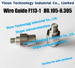 F113-1 Ø0.105 Wire Guide Lower (Double Ceramic) A290-8119-Y713 for Fanuc Level Up(iD2),iE,0iC edm lower diamond guide d=0.105 A2908119Y713