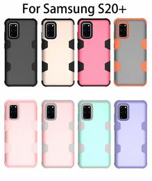 3 in 1 Shockproof Hybrid Armour TPU PC Defender Cover case for Samsung S20 PLUS S20 Ultra S8 S9 S10 PLUS NOTE8 NOTE9 S10E