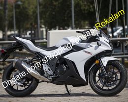 For Suzuki GSX250R 2017 2018 GSX250 R 17 18 GSX 250R Gloss White Black Sportbike ABS Fairing Kit (Injection molding)