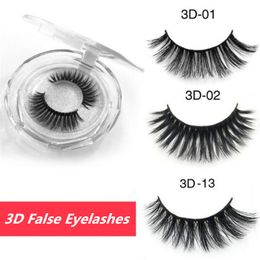 3D false eyelashes thick exaggerated fake eye lashes high imitation mink 36 models eyelash makeup tools free ship 5pair