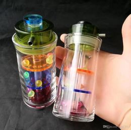 Three layers of acrylic Colour hoses , Water pipes glass bongs hooakahs two functions for oil rigs glass bongs