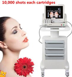 portable HIFU Machine High Intensity Focused Ultrasound Face Lift Wrinkle Removal Body Slimming beauty With 5 Heads
