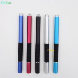 2 in 1 high precision sucker and fiber tip Touch screen Stylus pen flat disc for capacitive screen mobile phone table GPS 50pcs