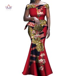Summer New African Styles Skirt Set Dashiki Plus Size African Clothing Two Pieces African Traditional Clothing for Women WY3756