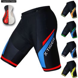 X-TIGER Short de Cyclisme Homme Cycliste Cuissard /à Bretelles avec 5D Gel Rembourr/é Pantalon Court Cyclism VTT Sports Fitness Short V/élo