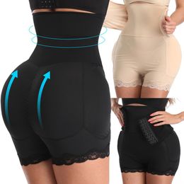 Butt lifter buttock waist trainer binders tummy shaper Modelling strap shapewear slimming underwear reductive strip ass hip pads