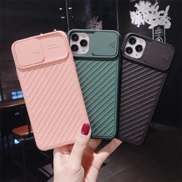 Phone Case For iPhone 11 Pro X XR XS Max 7 8 Plus Colour Soft TPU Camera Protection Shockproof Back Cover