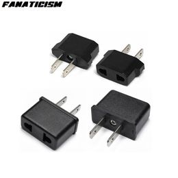 Fanaticism Home Use EU To US Plug Adapter Socket Converter Universal America USA Travel AC Power Electrical Plug Adaptor