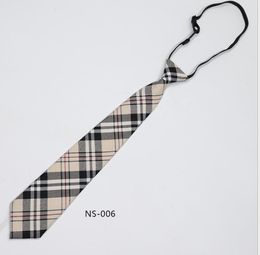 2019 Checker tie Female Japanese college style student tie college style boy girl leather band small tie female