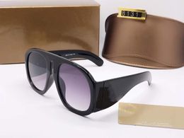 Designer Luxury Men and Women Brand Sunglasses Fashion Oval Sun glasses UV Protection Lens Coating Frameless Plated Frame With box Case 8131