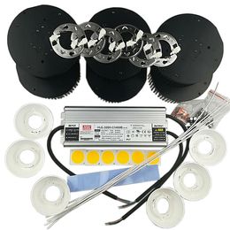 320W CREE Cob CXB3590 diy led grow lights Kit warm white 3500K with Meanwell dimmable Led Driver HLG-320H-C1400B