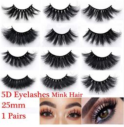 44 Styles 5d Mink Eyelashes Long Lasting Dramatic Volume Eyelashes Thick CrissCross Mink Lashes Handmade Eye Lashes Sexy Makeup