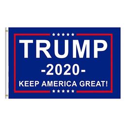 Custom Trump Flags Keep America Great Flag 3x5 feet Polyester Indoor Hanging with Brass Grommets American President Trump Flags And Banner